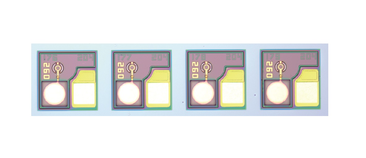 850nm 1*4 25G VCSEL芯片